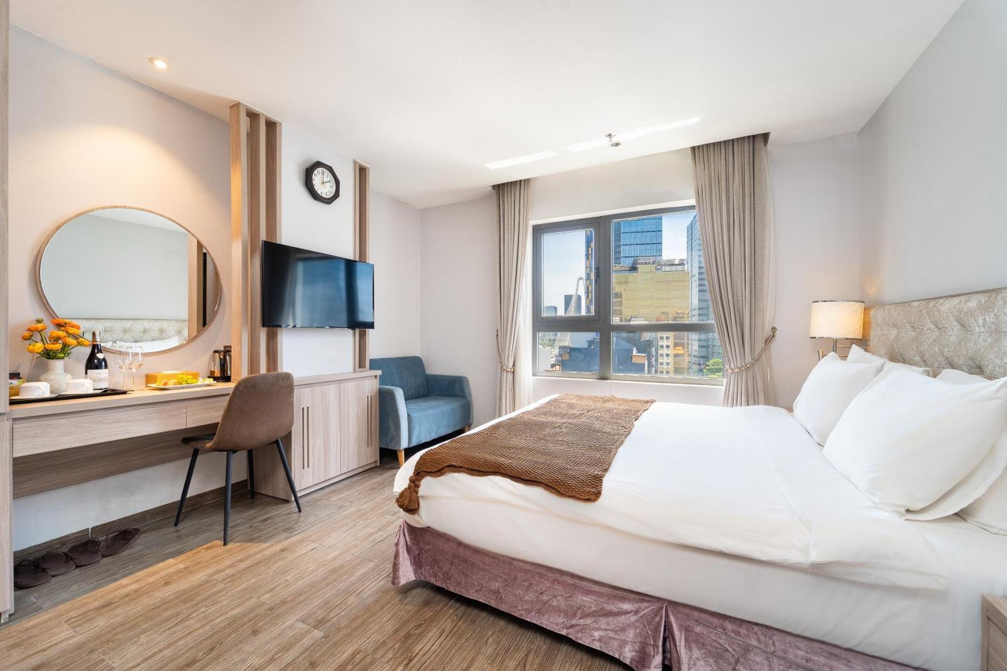Nicecy Hotel Suites & Spa Ho Şi Min Exterior foto